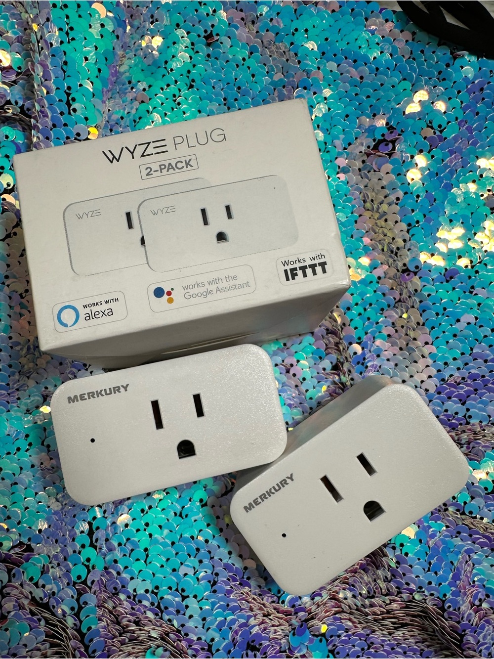 Merkury & Wyze • Set of 4 Smart Plugs